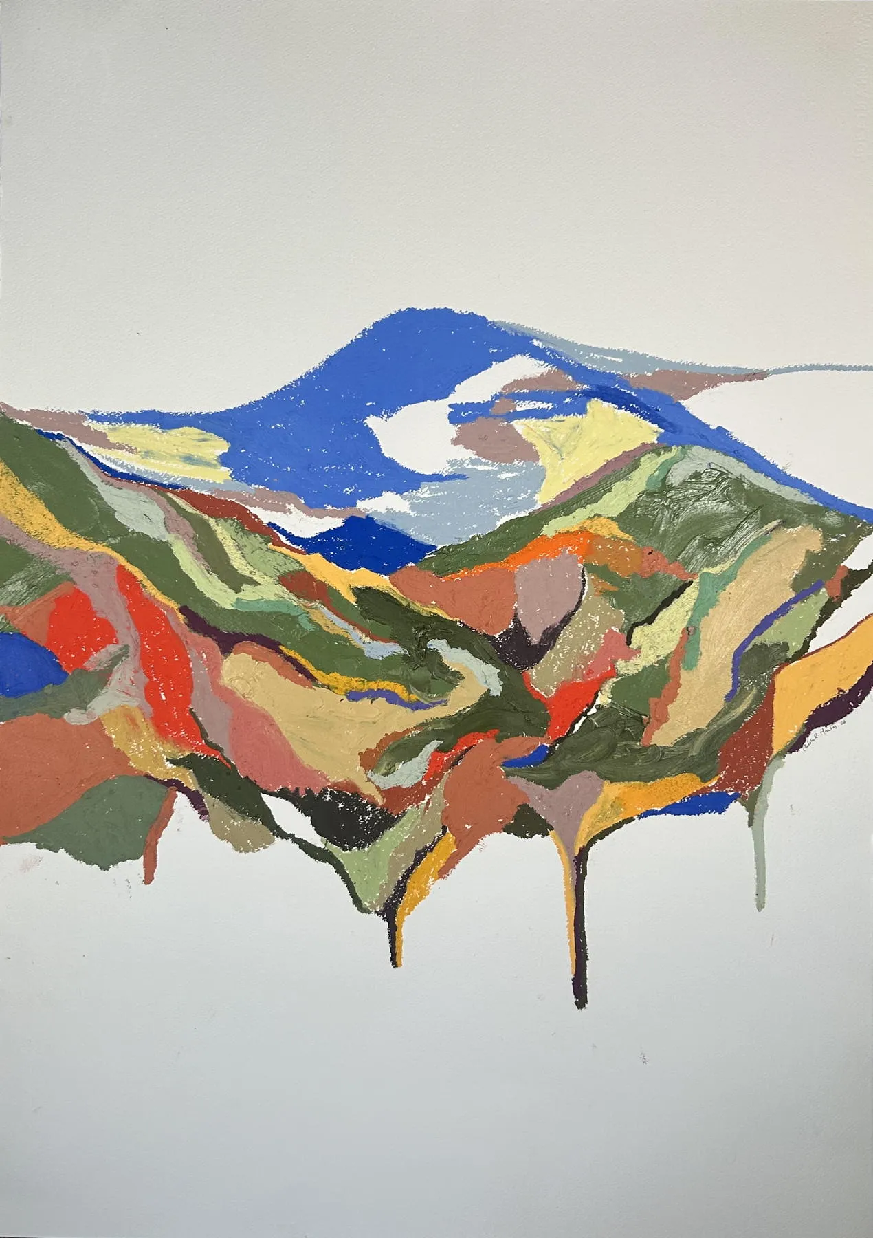 Untitled (293-15), Carlota Roque Martins, 2026, Mixed media on paper