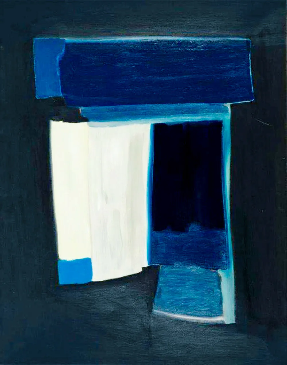 Untitled, Augusto Barros, 1973, Oil on canvas