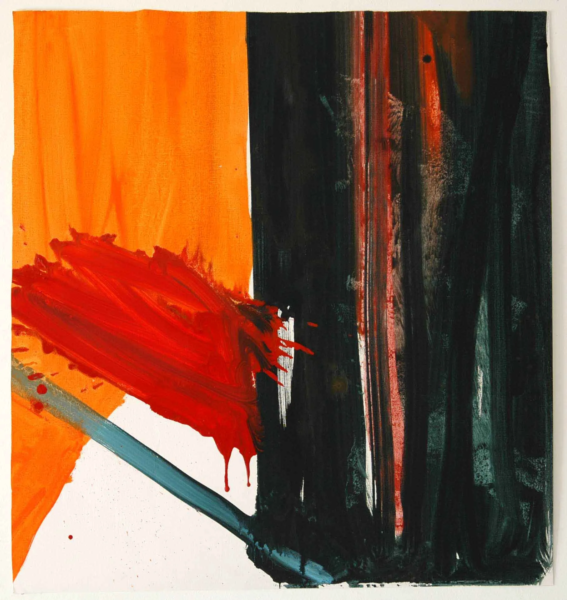 Com Sombra, Ana Sério, 2012, Oil on paper