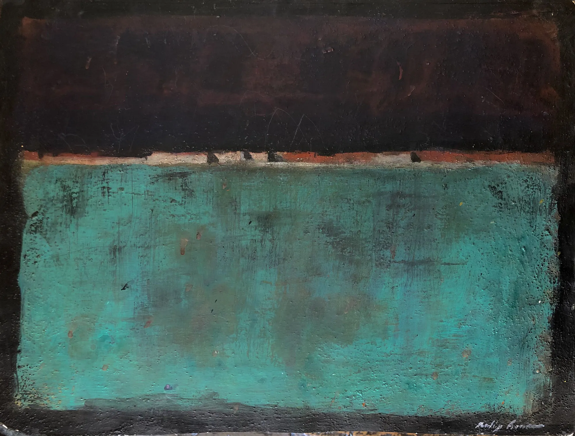 Jade (236-25), Rodrigo Ferreira, 2020, Acrylic on paper