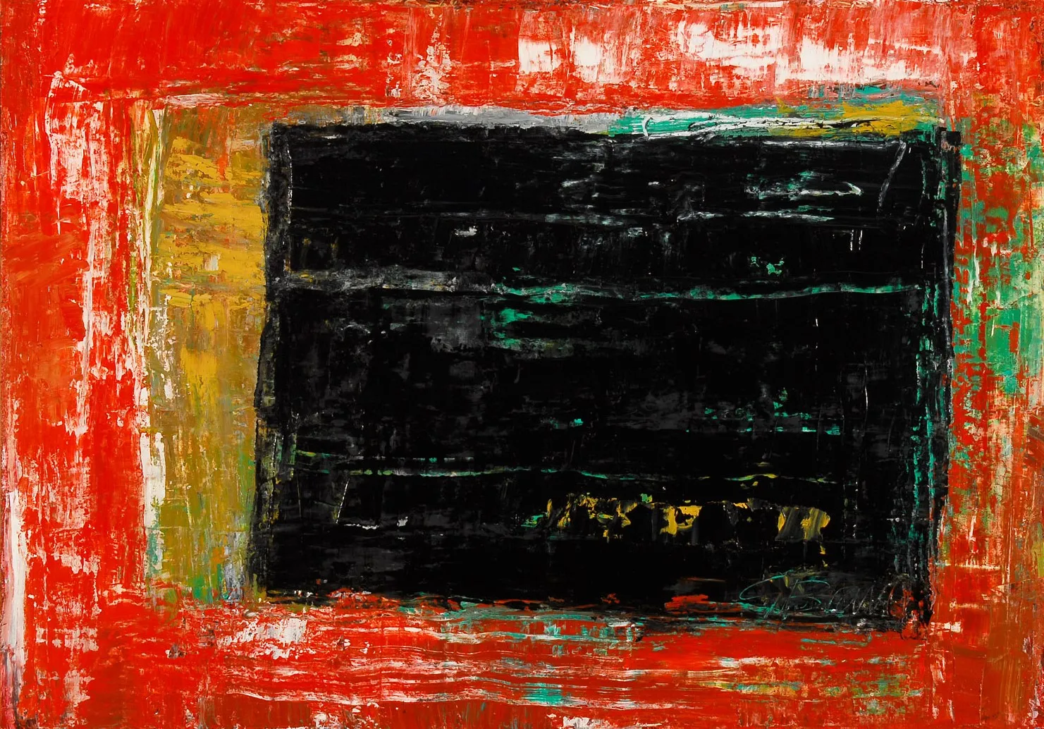 Untitled (162-08), González Bravo, 2014, Oil on canvas