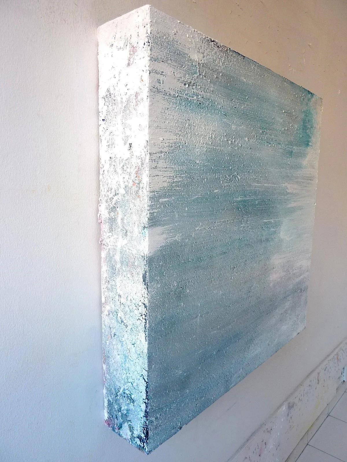 Celestial Places, Alberto Reguera, 2010, Mixed media on canvas