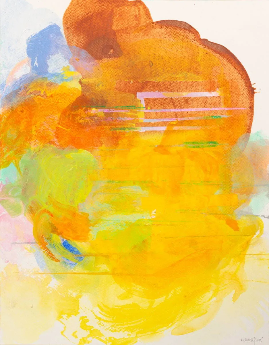 Untitled (296-21), Victor Costa, 2025, Acrylic on paper