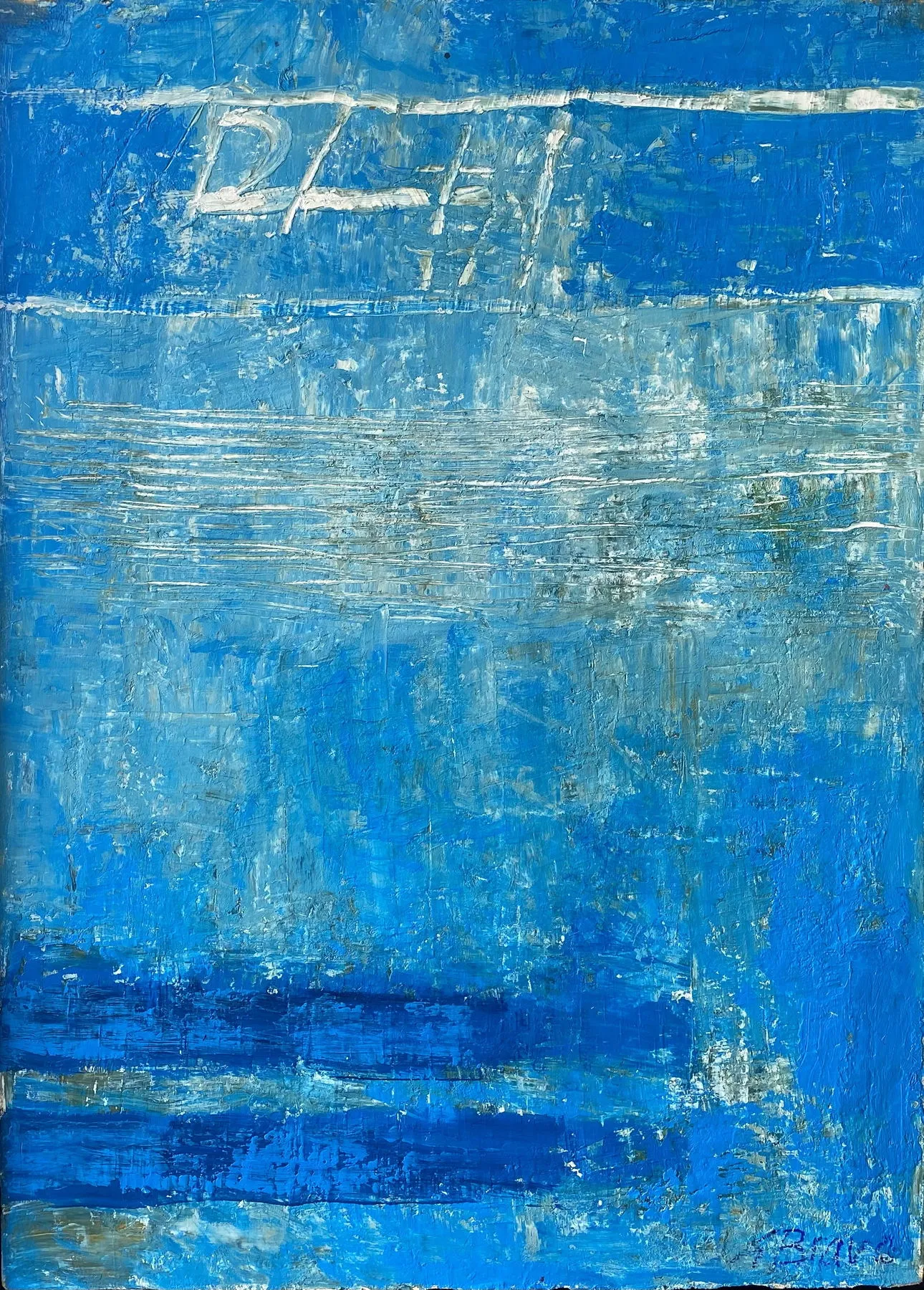 Untitled (249-07), González Bravo, 2022, Oil on cardboard