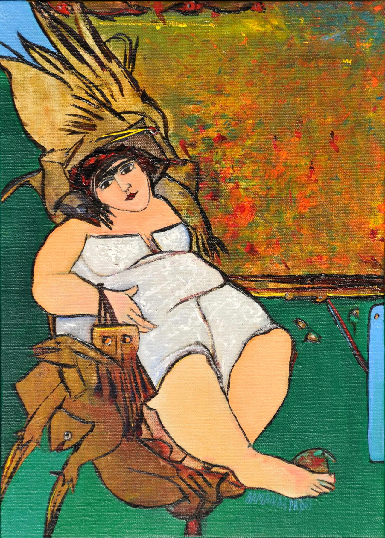 Untitled (118-11), Armanda Passos, 2012, Oil on canvas