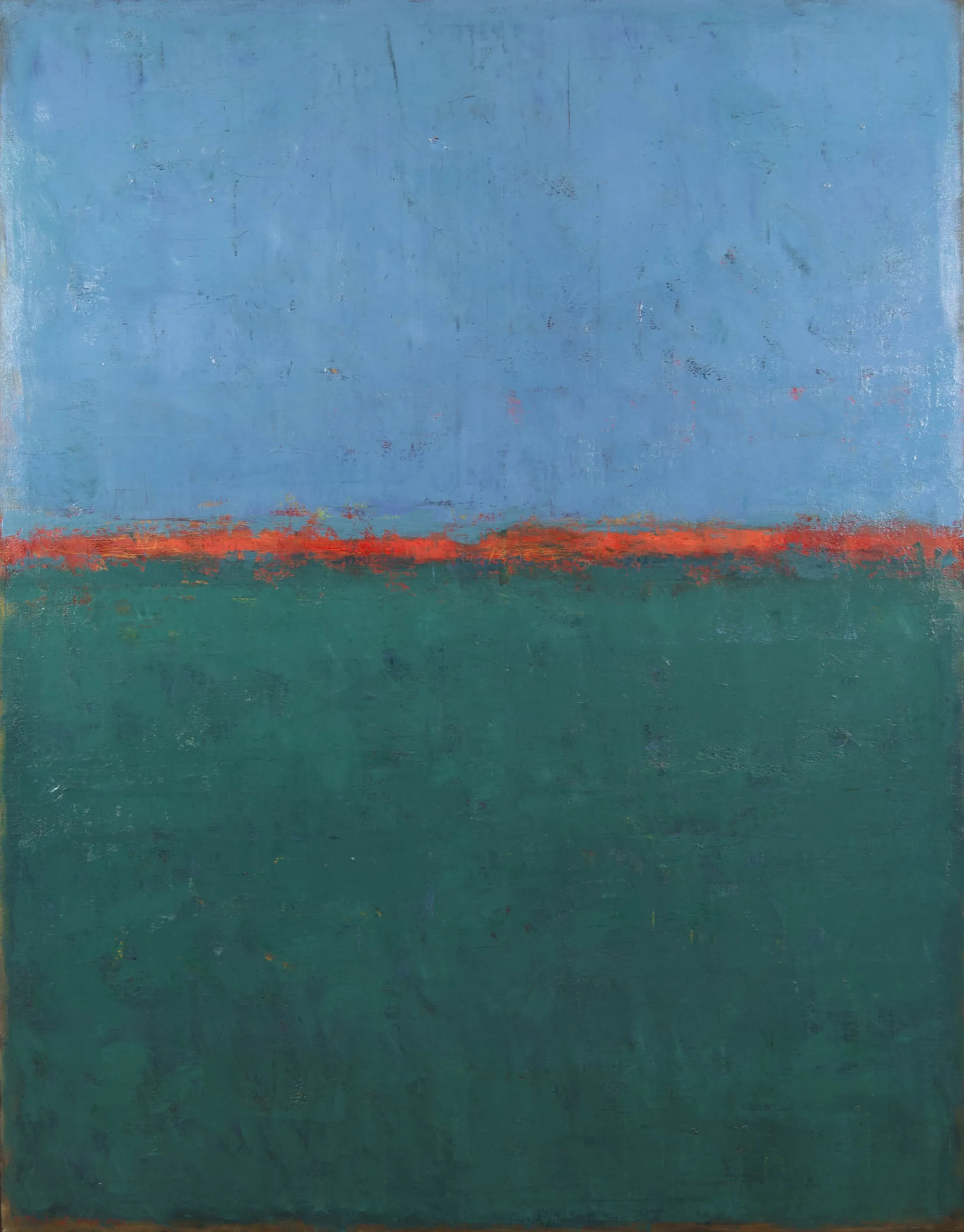 A.P.20-412 (Ocean II), Branislav Mihajlović, 2020, Oil on canvas