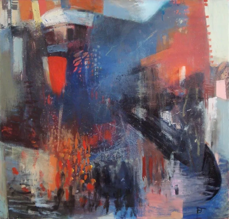 Everything to be gained, Deolinda Fonseca, 2012, Oil on canvas