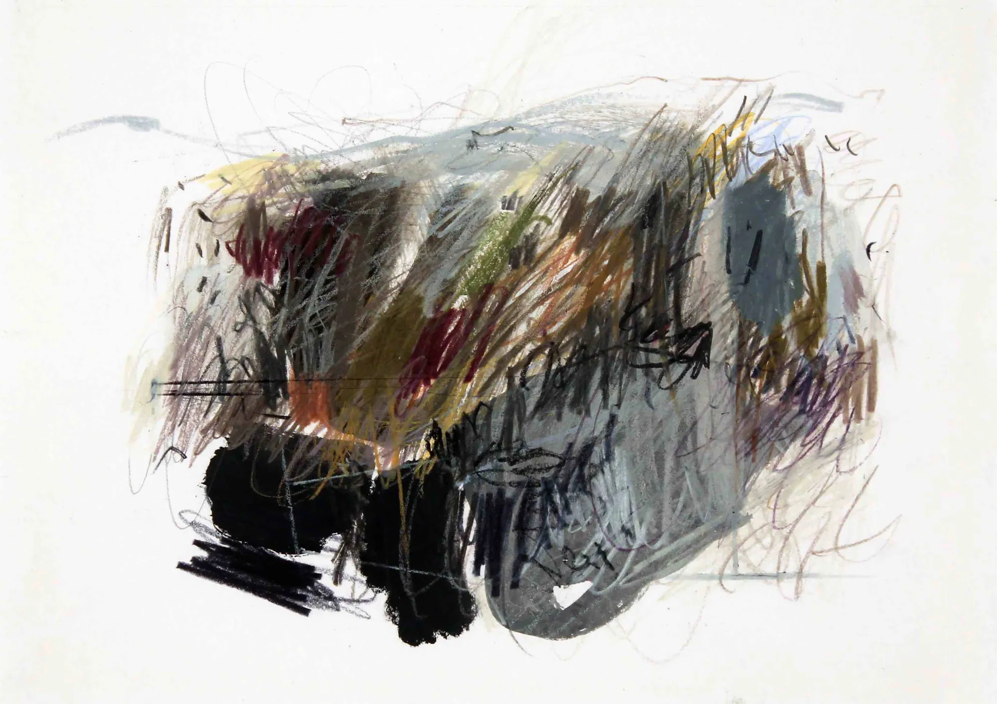 ISNESS #4A, Susana Chasse, 2024, Mixed media on paper