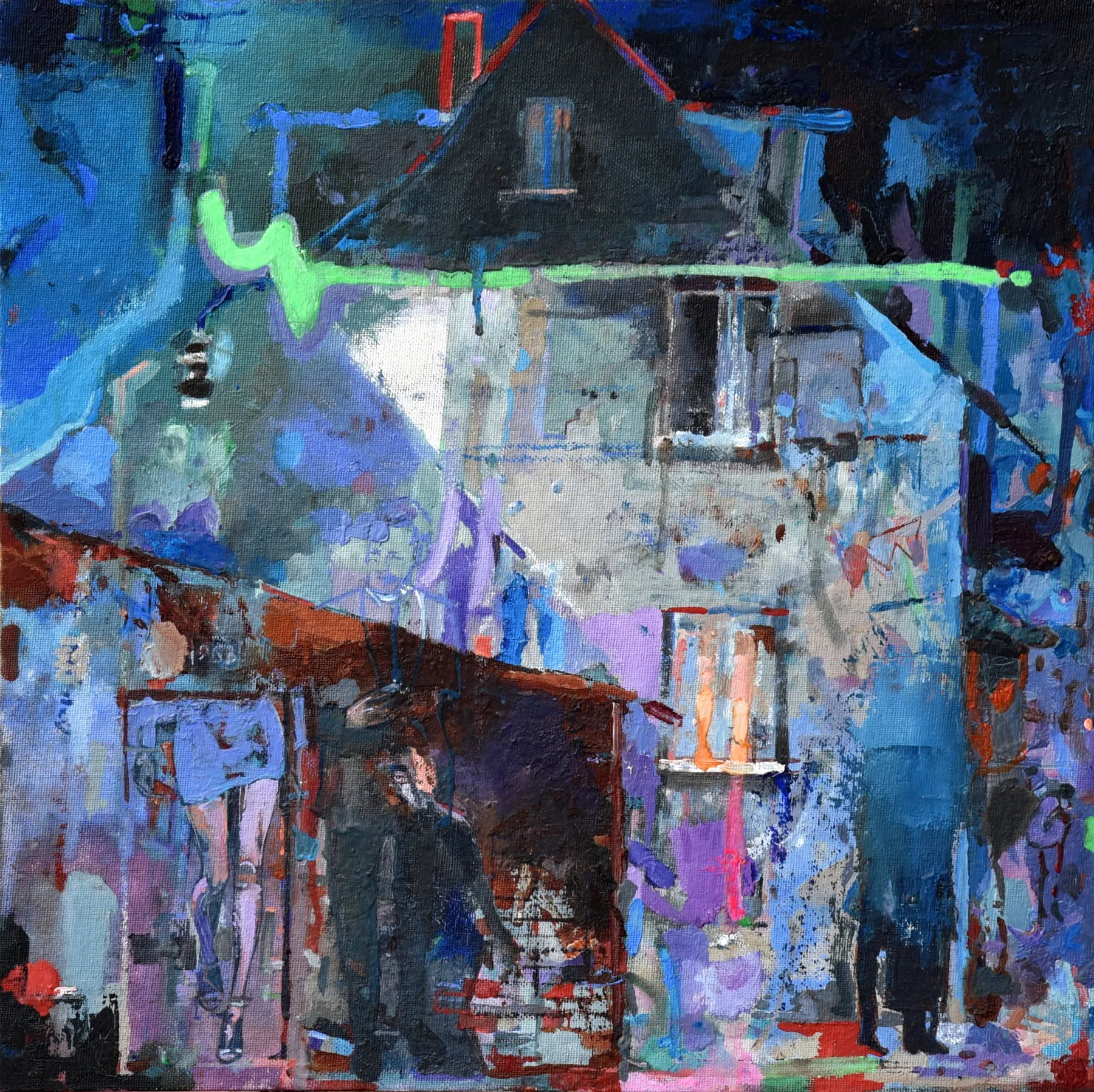 Untitled (288-23), João Cristóvão, 2025, Oil on canvas
