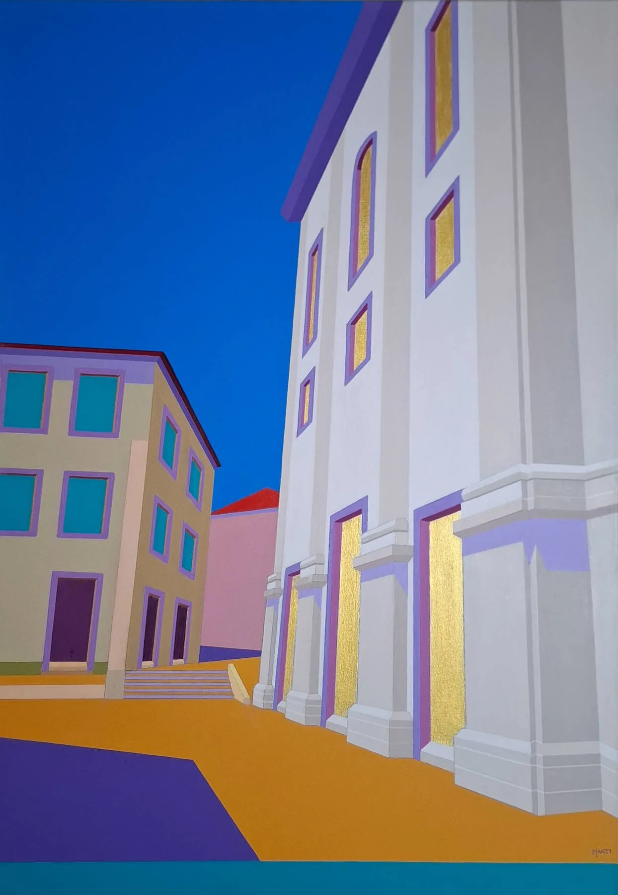 Alfama I, MAN, 2019, Acrylic on canvas