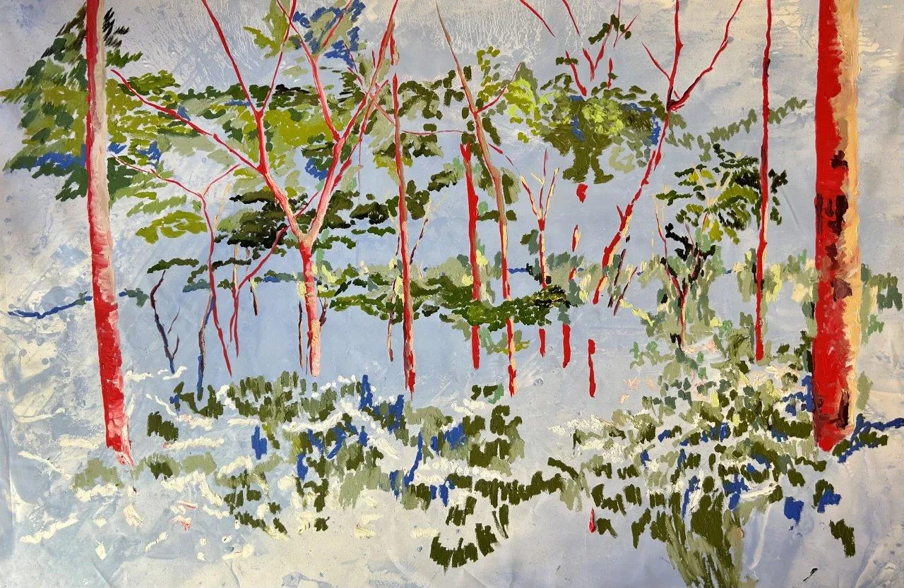 Untitled (264-05), Carlota Roque Martins, 2023, Mixed media on canvas