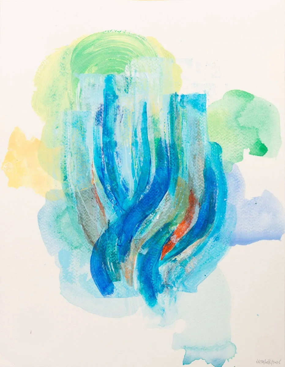 Untitled (296-22), Victor Costa, 2025, Acrylic on paper