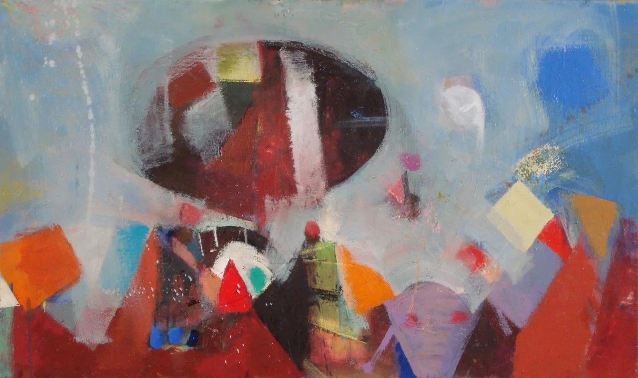 The Miraculous Weather Machine, Deolinda Fonseca, 2014, Oil on canvas