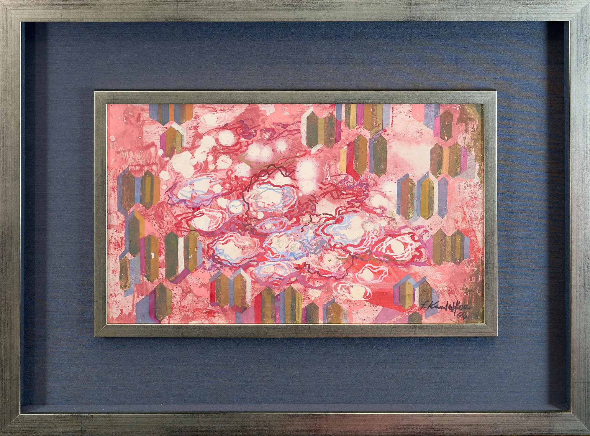 Khatchaturian II, Fred Kradolfer, 1964, Oil on wood