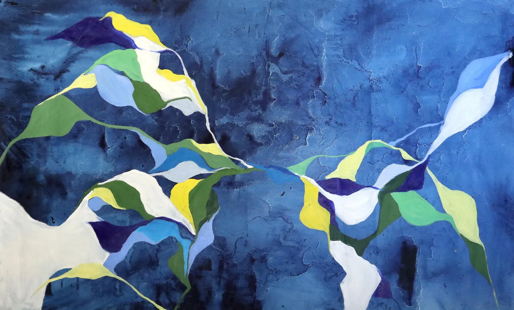 Untitled - série Mapas 5, Carlota Roque Martins, 2020, Oil on canvas