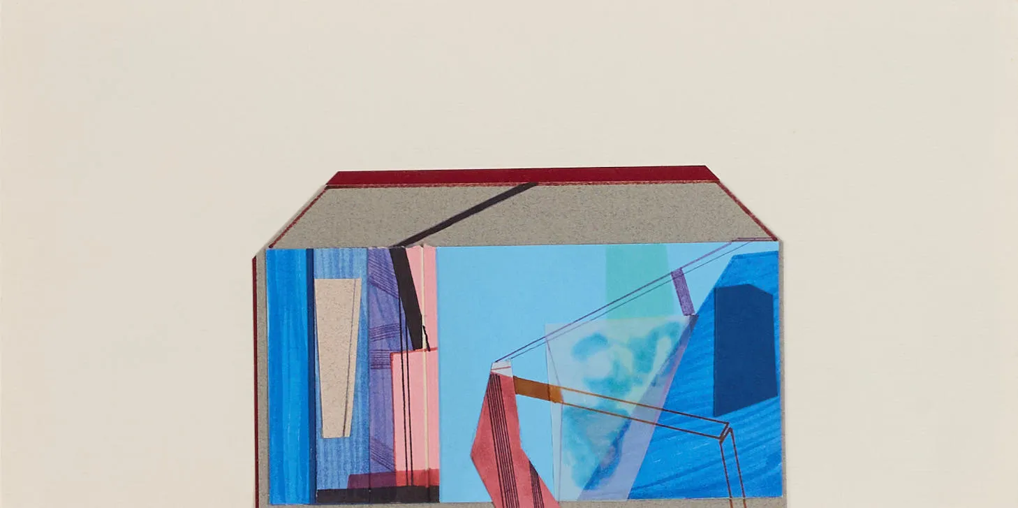 Casa de Partida #66, Ana Pais Oliveira, 2016, Mixed media on card