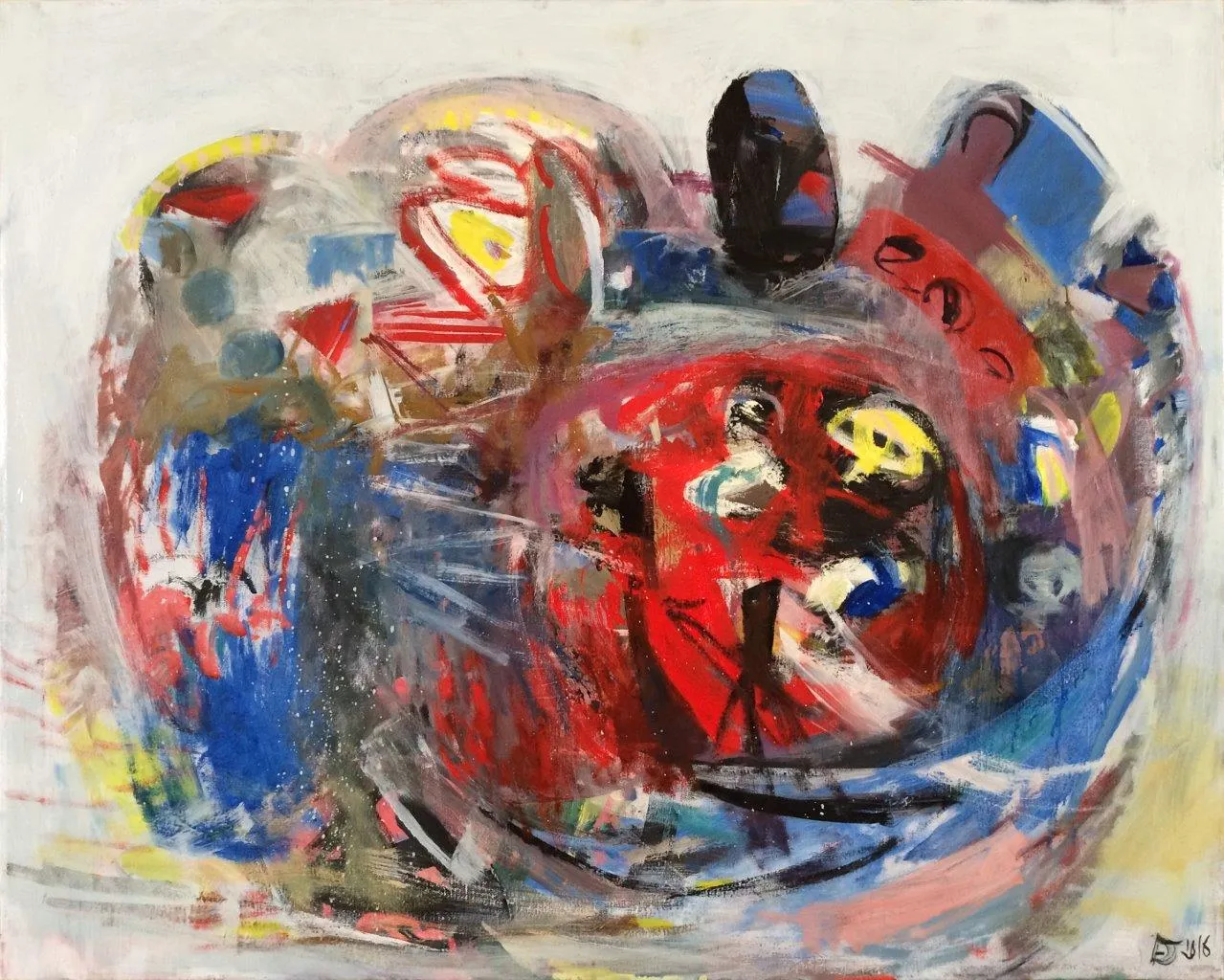 Turbo, Deolinda Fonseca, 2016, Oil on canvas