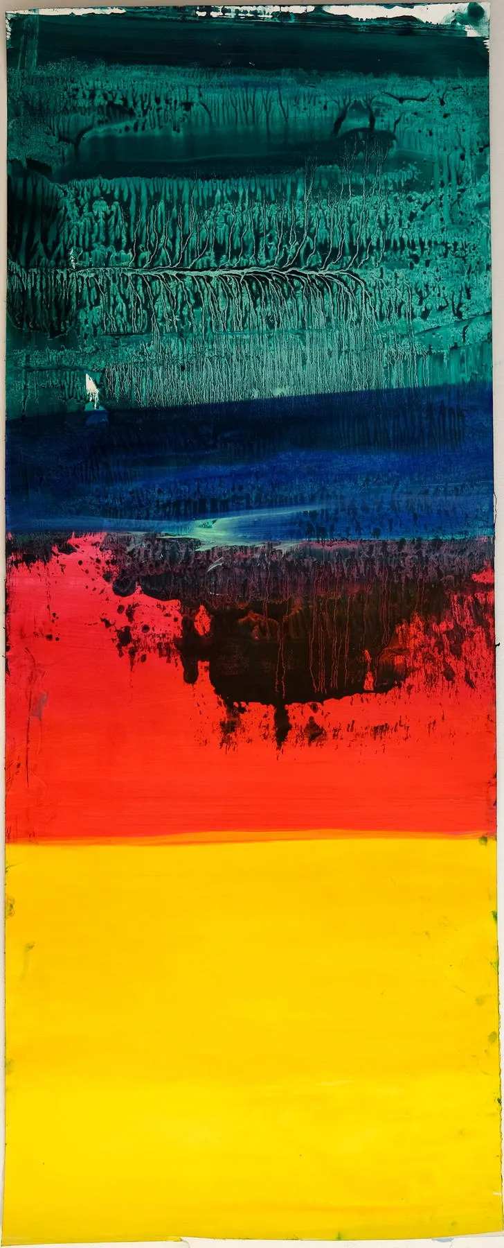 Filtro VI, Ana Sério, 2019, Oil on paper