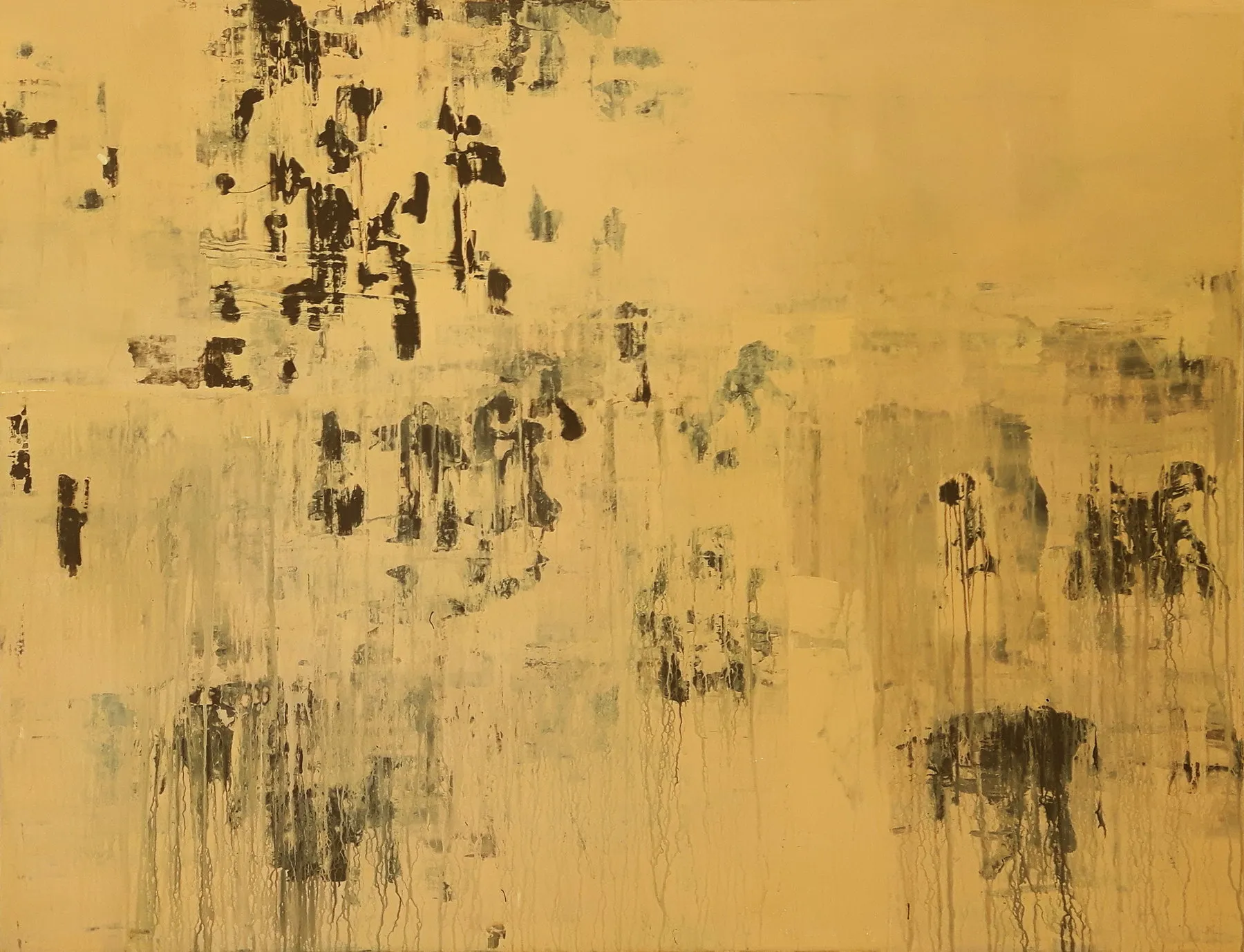 Disparaître, Jean Pierre Porcher, 2020, Acrylic on canvas