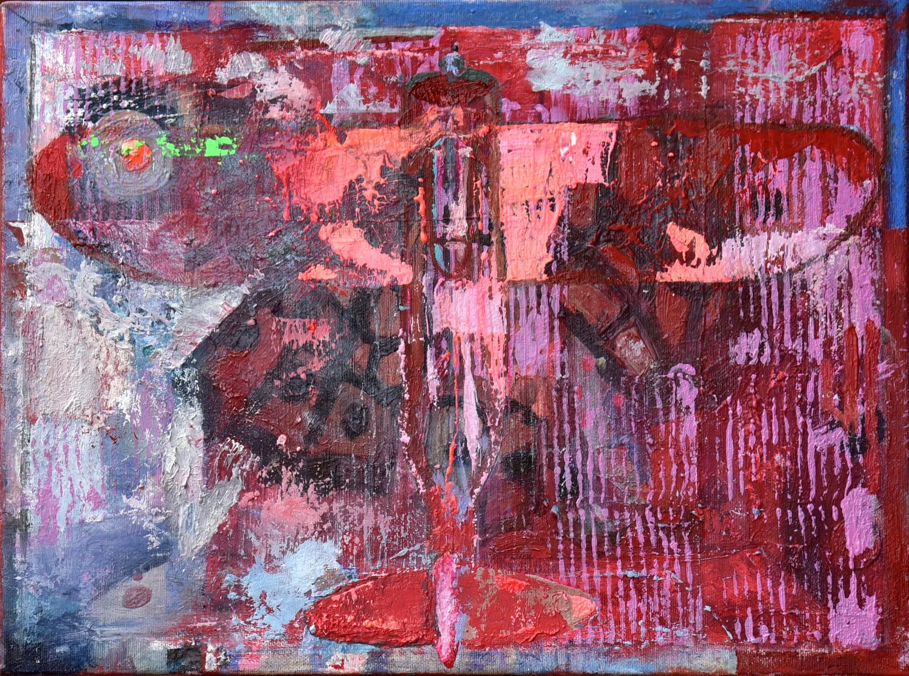Sonhos desancorados, João Cristóvão, 2025, Oil on canvas