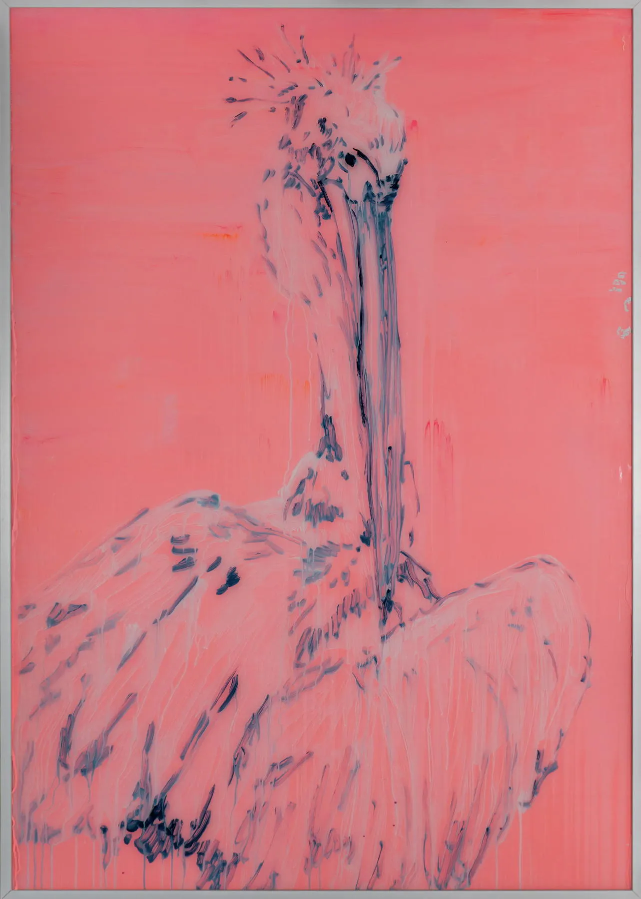 Secrets #2, Maísa Champalimaud, 2026, Acrylic on acrylic glass with white frame