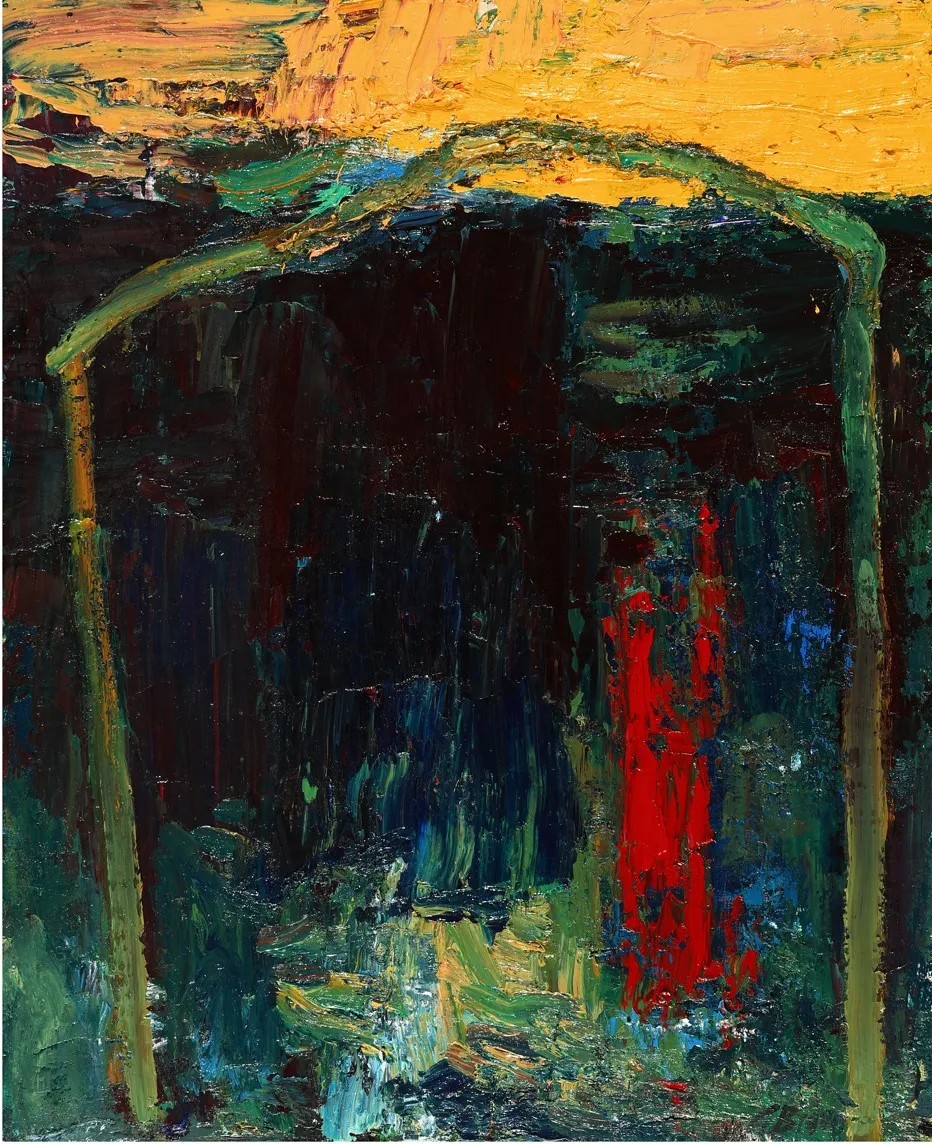 Untitled (283-20), González Bravo, 2024, Oil on canvas
