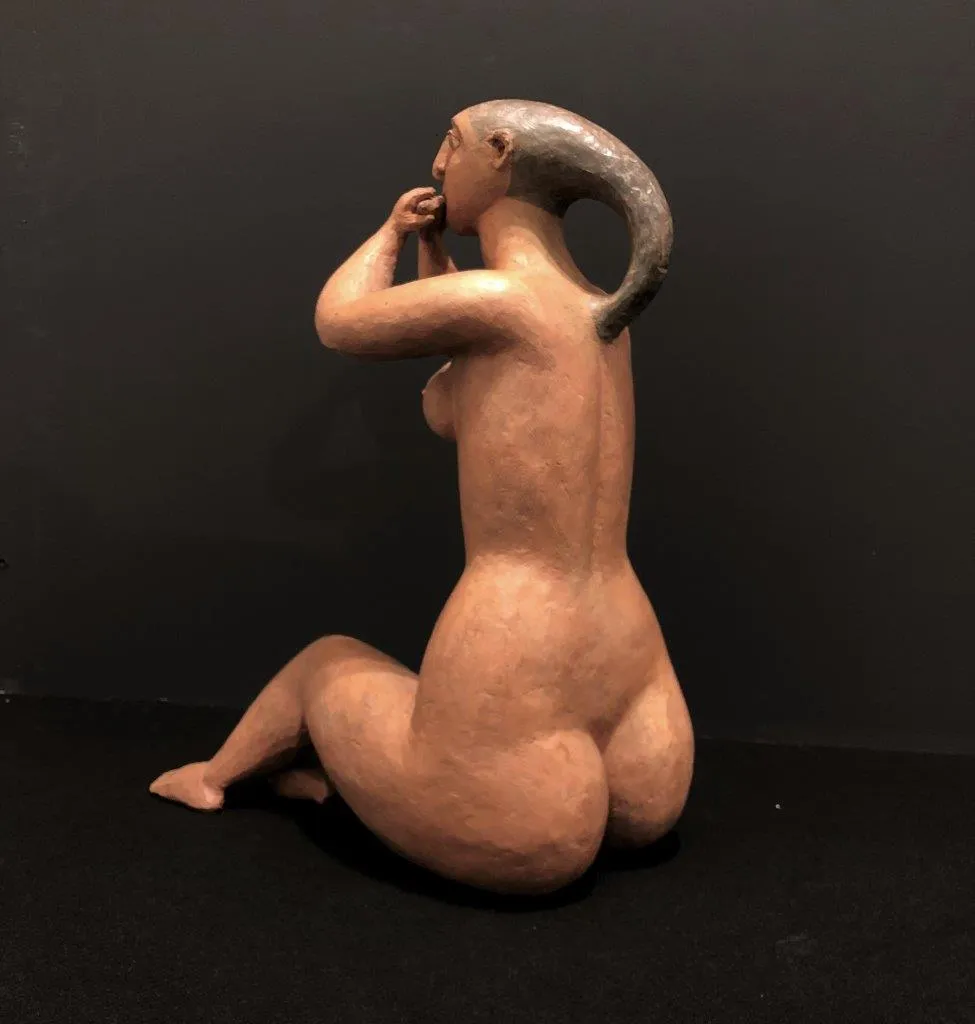 Ocarina, Jorge Vieira, 1985, Terracotta sculpture