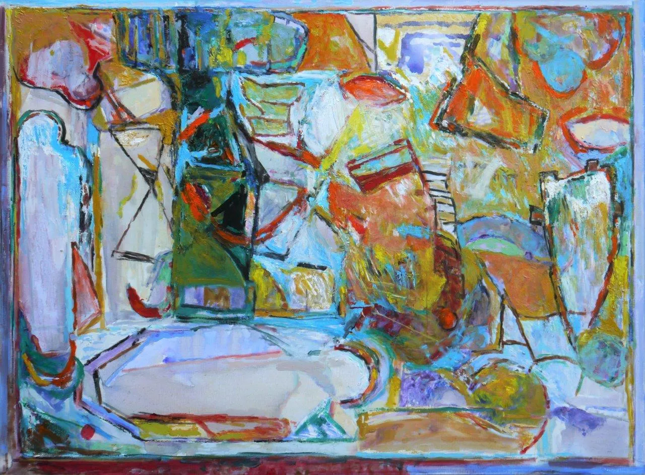 Untitled (221-08), Luís Rodrigues, 2020, Acrylic on canvas