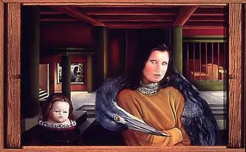 The Doll's House, Margarida Kendall, 2001, Oil on canvas