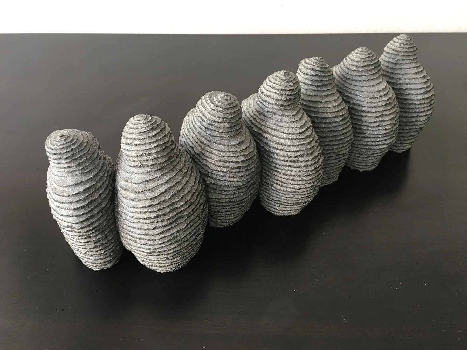 Amigos 7, Shintaro Nakaoka, 2017, Granite sculpture