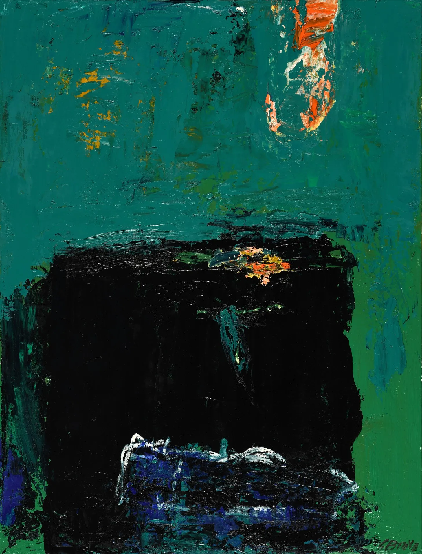 Untitled (283-16), González Bravo, 2023, Oil on canvas