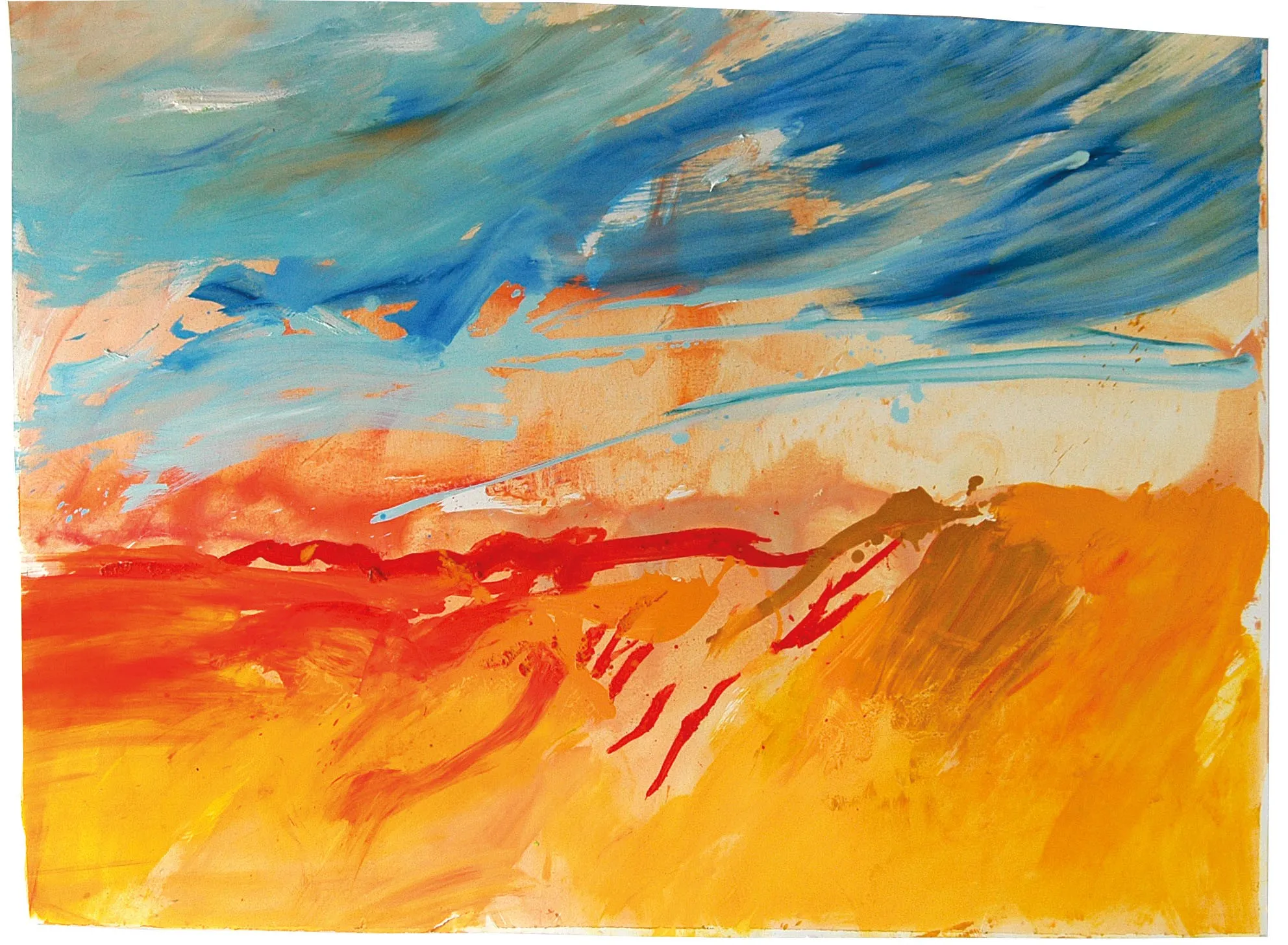 Reflexo (turvo) da luz #1, Ana Sério, 2015, Oil on paper