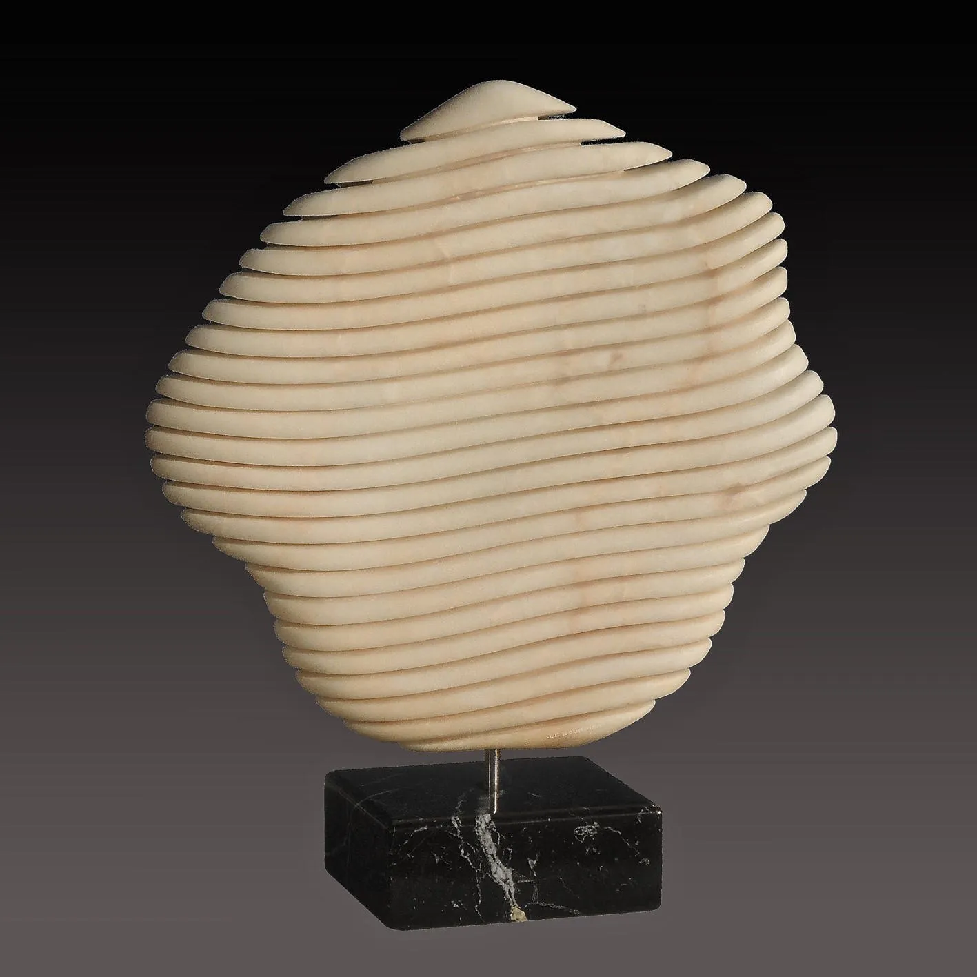 Suncloud, Jean-Frédéric Bourdier, 2017, Marble sculpture