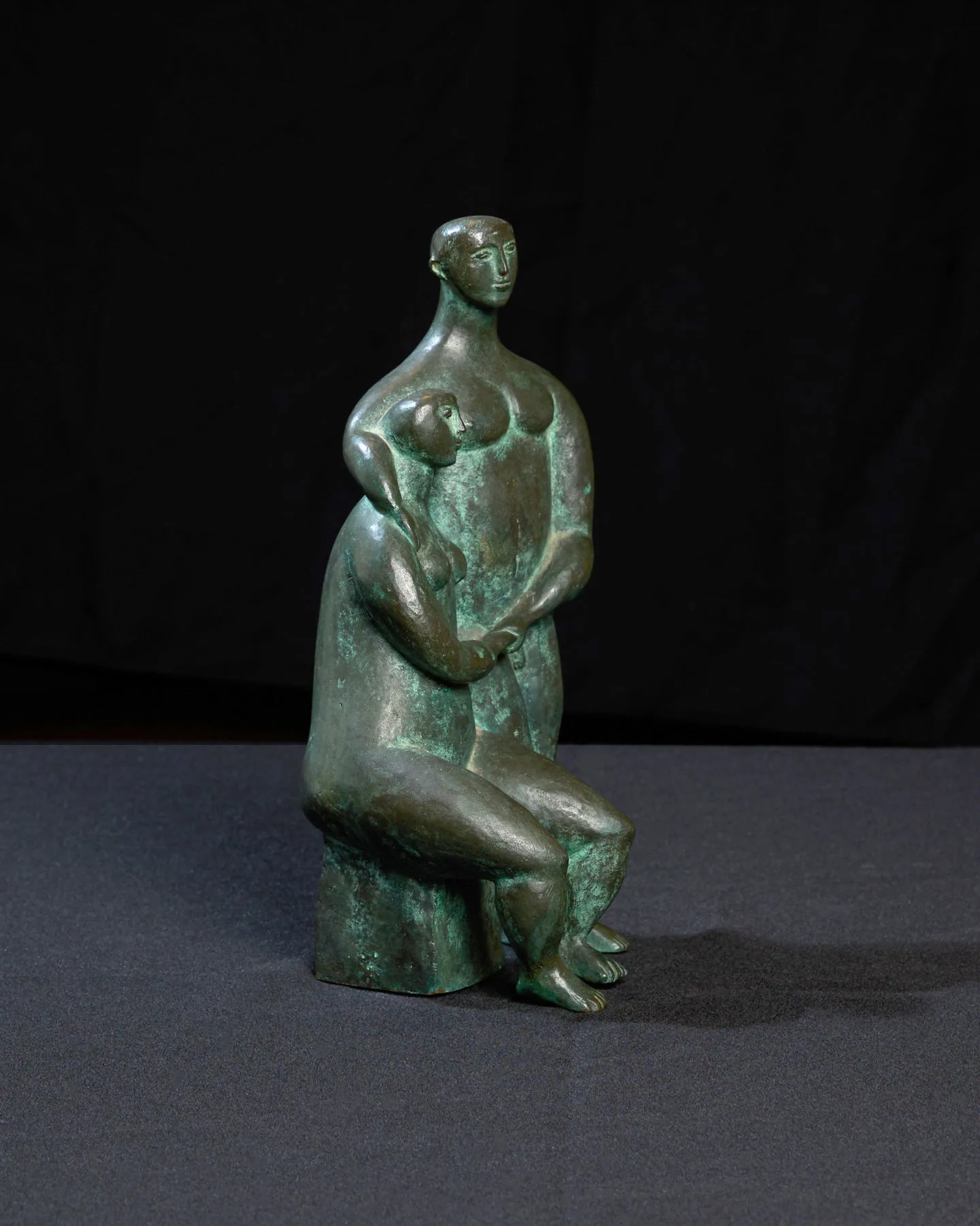 Untitled - (Casal), Jorge Vieira, Bronze sculpture