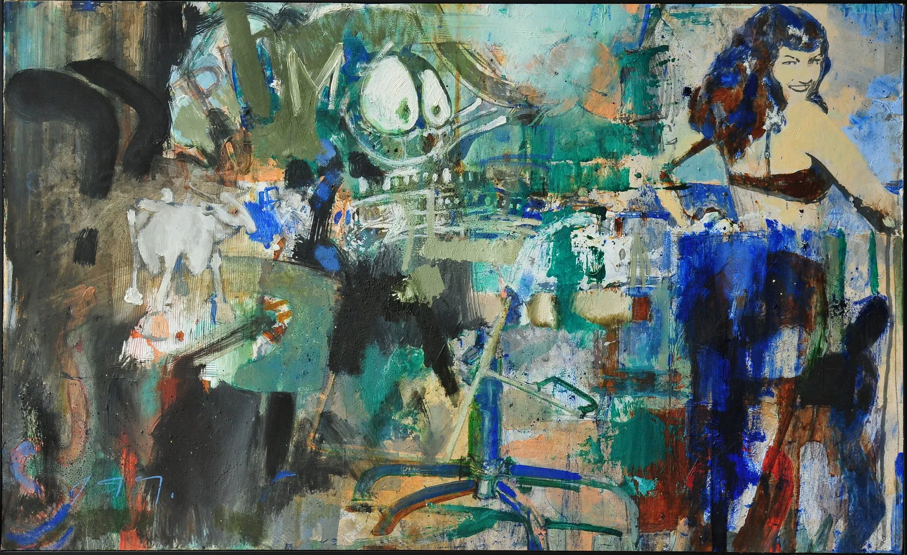 Pássaro amarelo, João Cristóvão, 2013, Mixed media on cardboard