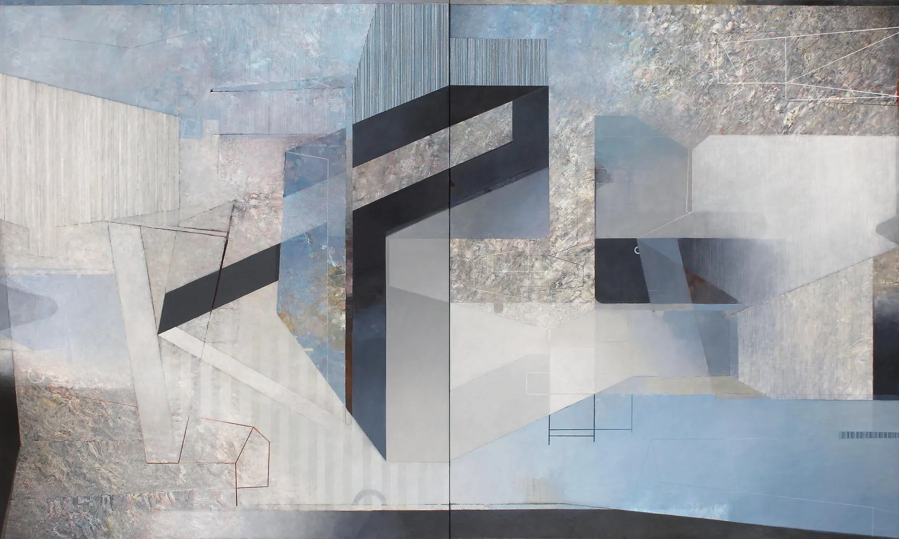 Sign II, Rui Tavares, 2023, Mixed media on canvas