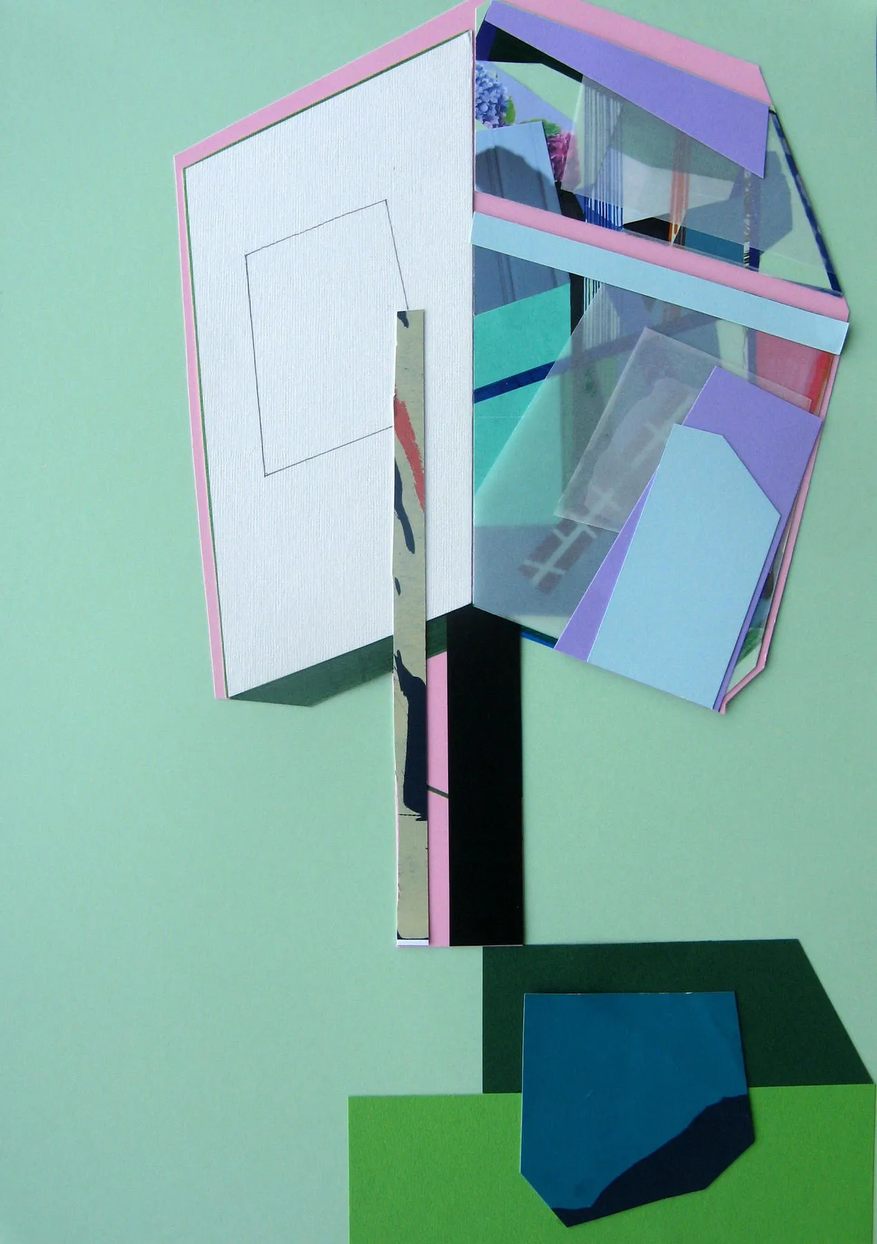 Heavy drawing #19, Ana Pais Oliveira, 2016, Mixed media on card