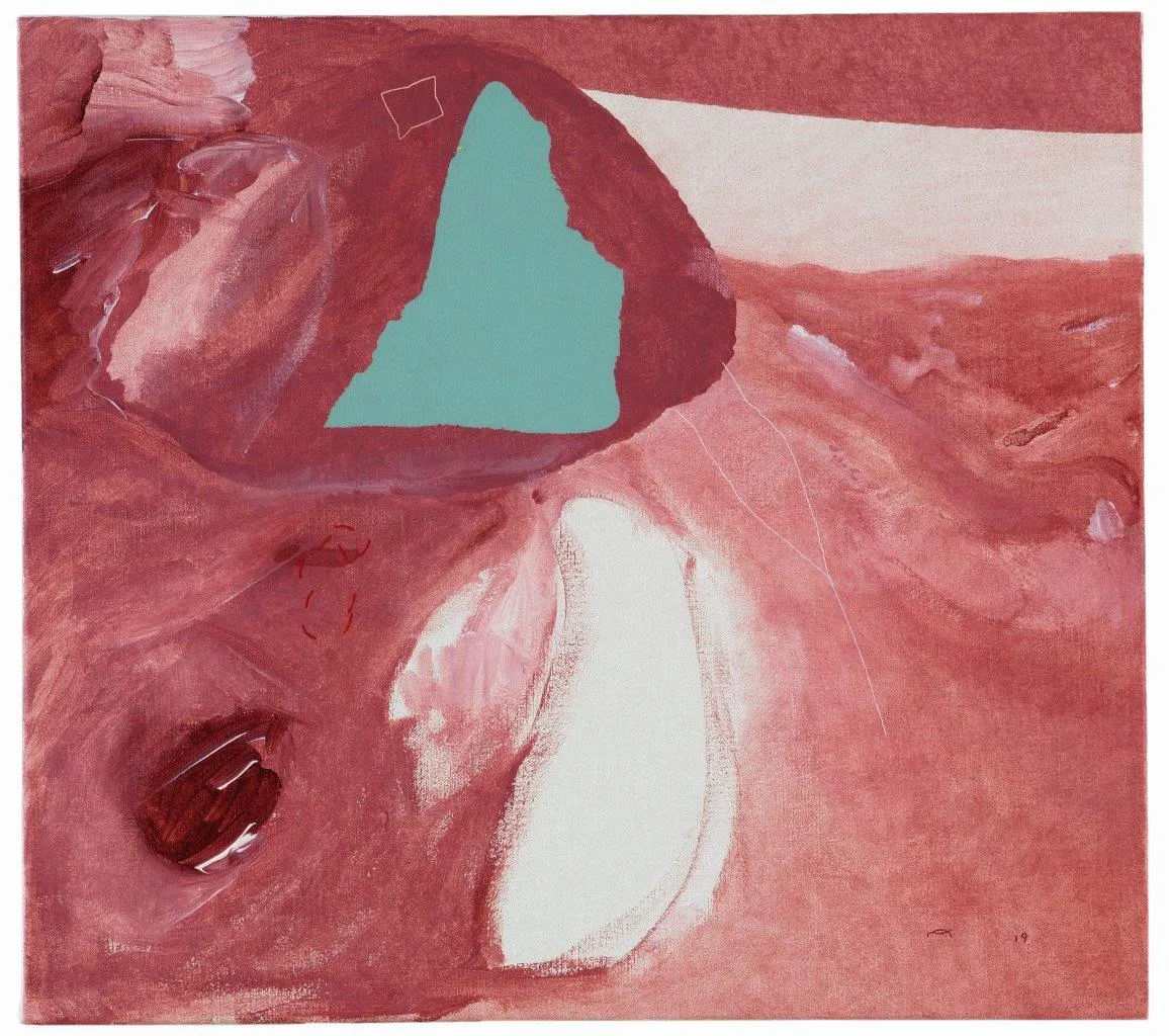 redor da montanha, entardecer, Fala Mariam, 2019, Acrylic on canvas