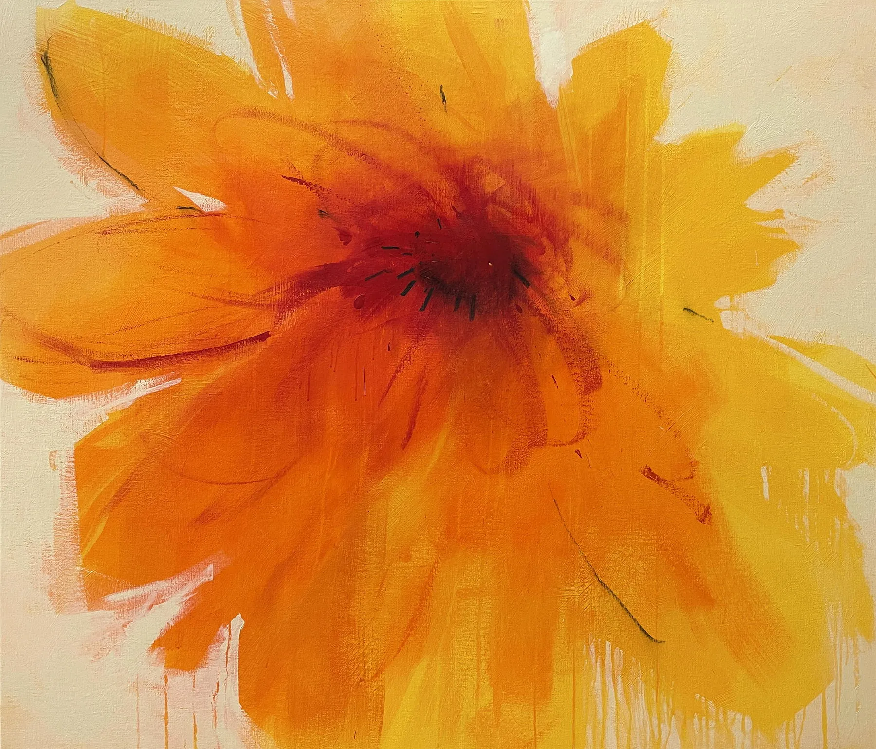 flor-flor #49, Fernando Gaspar, 2024, Acrylic on canvas