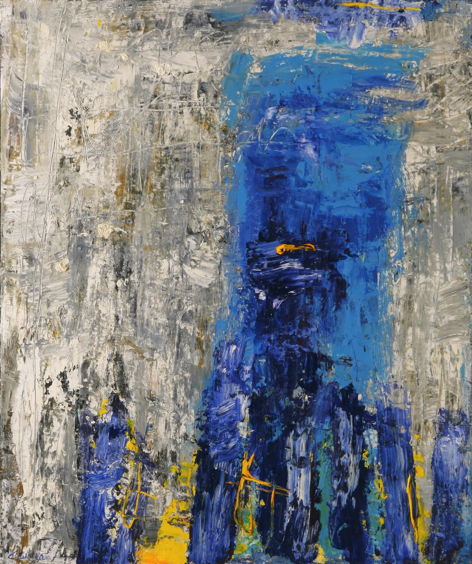 Untitled, González Bravo, 2010, Oil on canvas