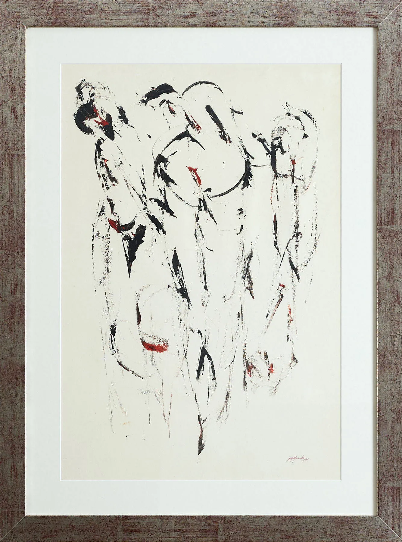 Untitled (300-16), Moita Macedo, 1971, India ink on paper