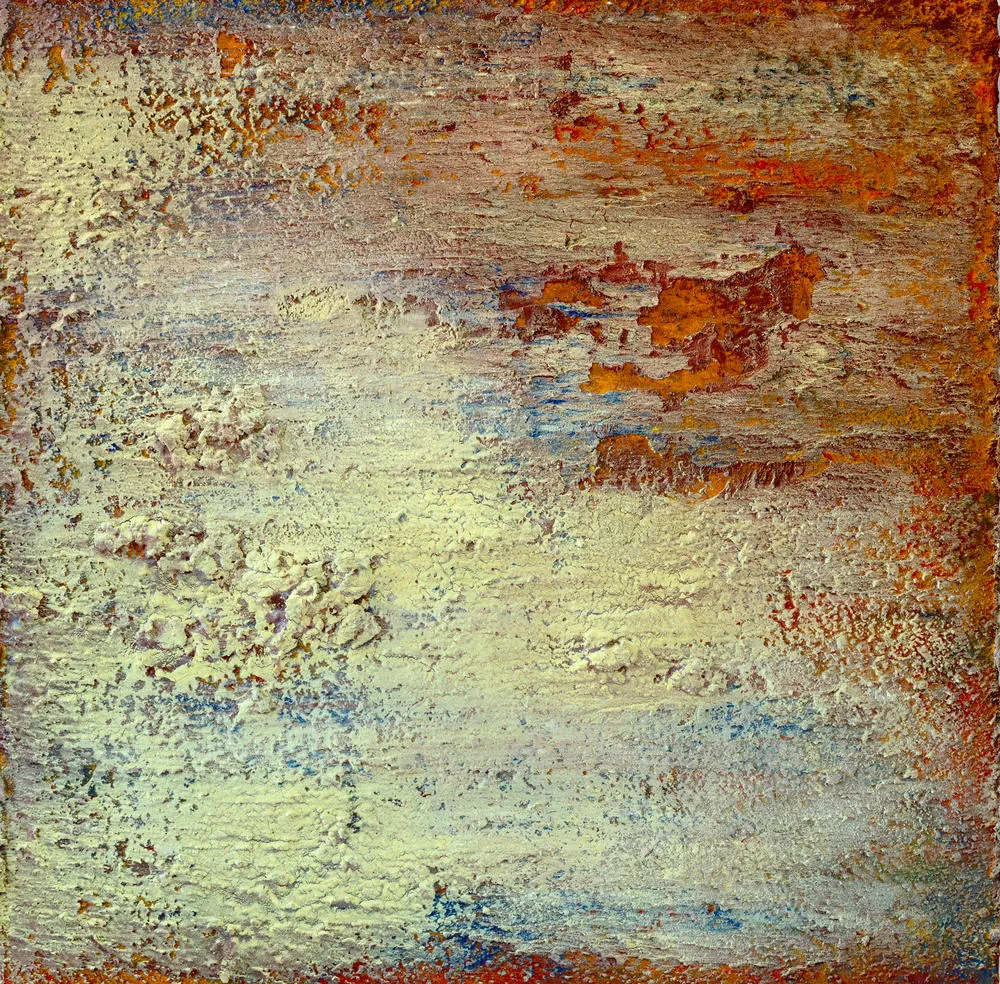 Fulguraciones Matéricas, Alberto Reguera, 2026, Mixed media on canvas