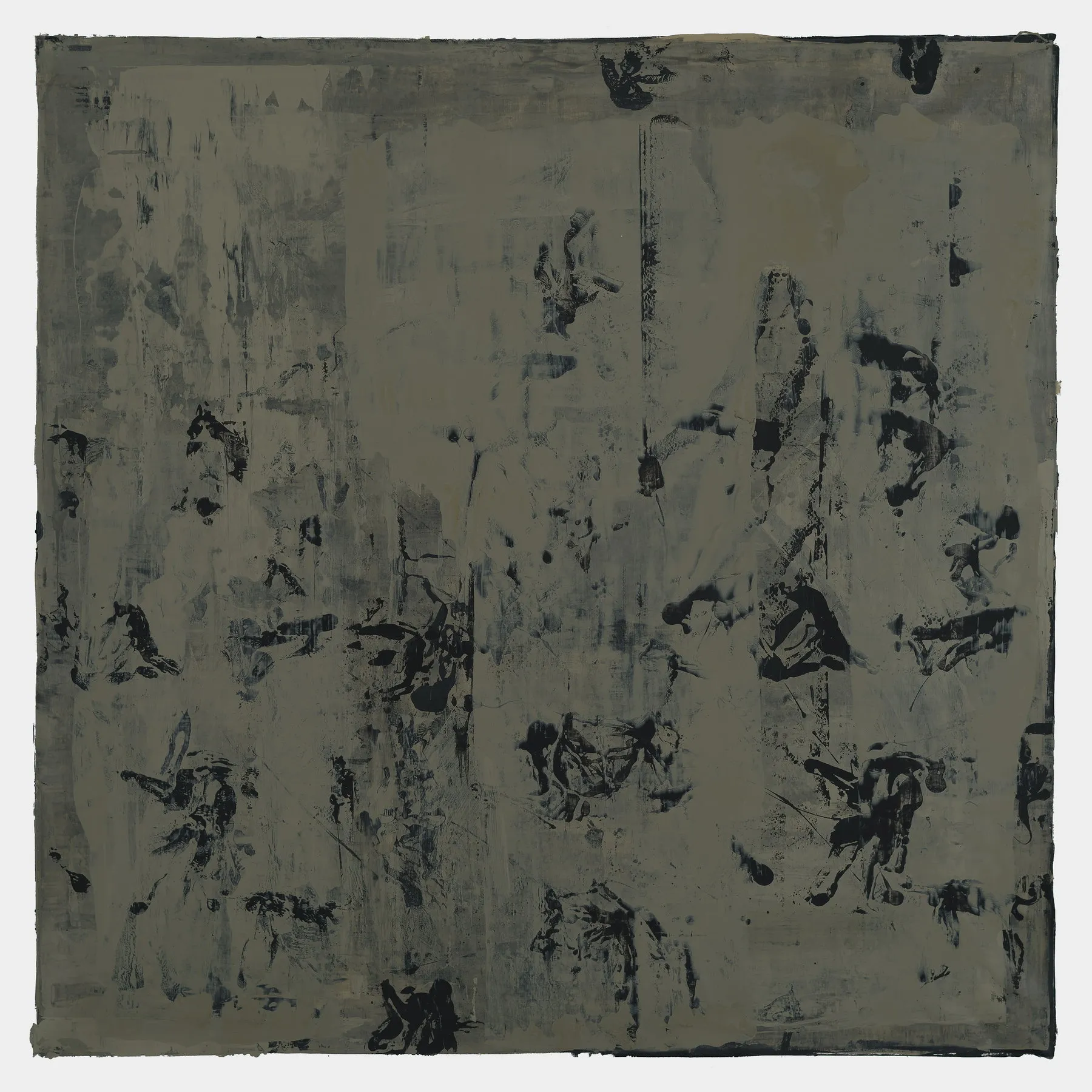 Précipitation, Jean Pierre Porcher, 2018, Acrylic on canvas