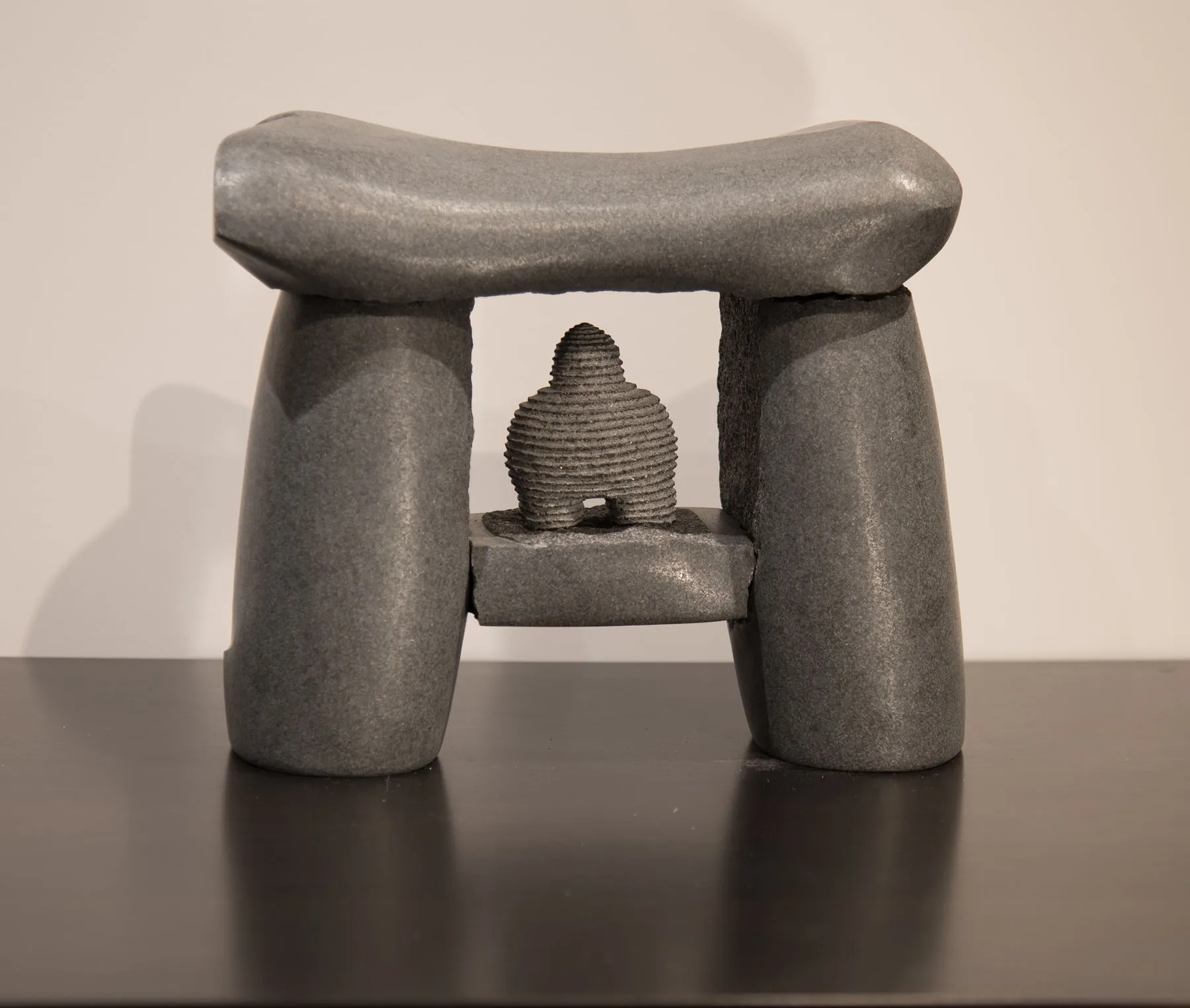 Sinceridade II, Shintaro Nakaoka, 2018, Granite sculpture