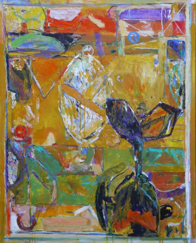 Untitled (221-03), Luís Rodrigues, 2020, Acrylic on canvas