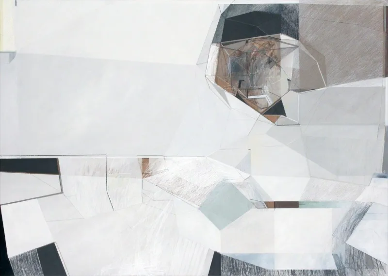 Emptiness #03, Susana Chasse, 2016, Mixed media on MDF