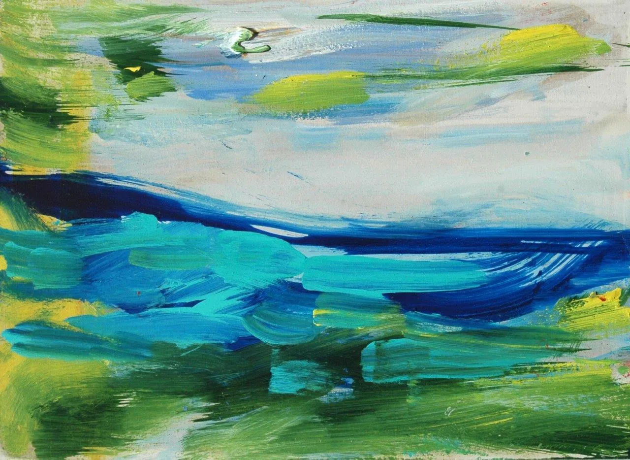 Vertigem marítima #4, Ana Sério, 2016, Oil on MDF