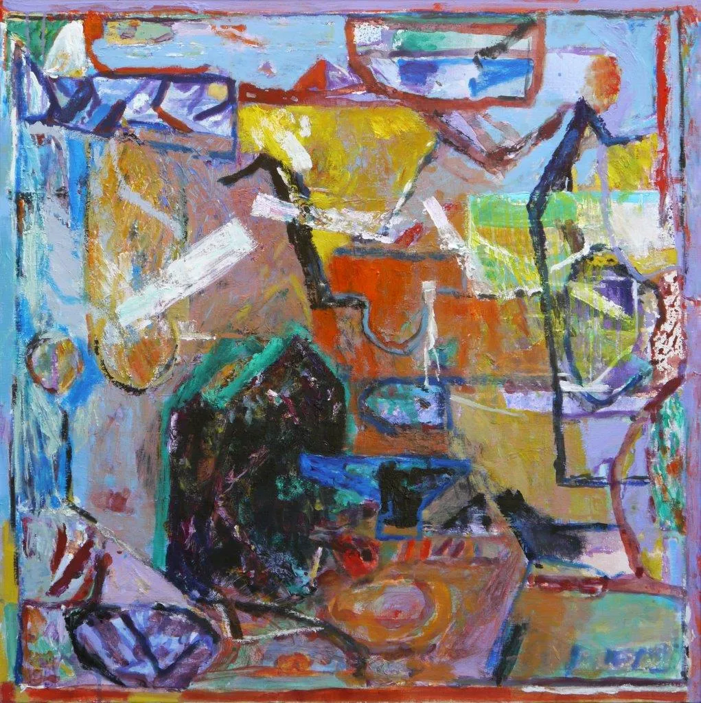 Untitled (221-07), Luís Rodrigues, 2020, Acrylic on canvas