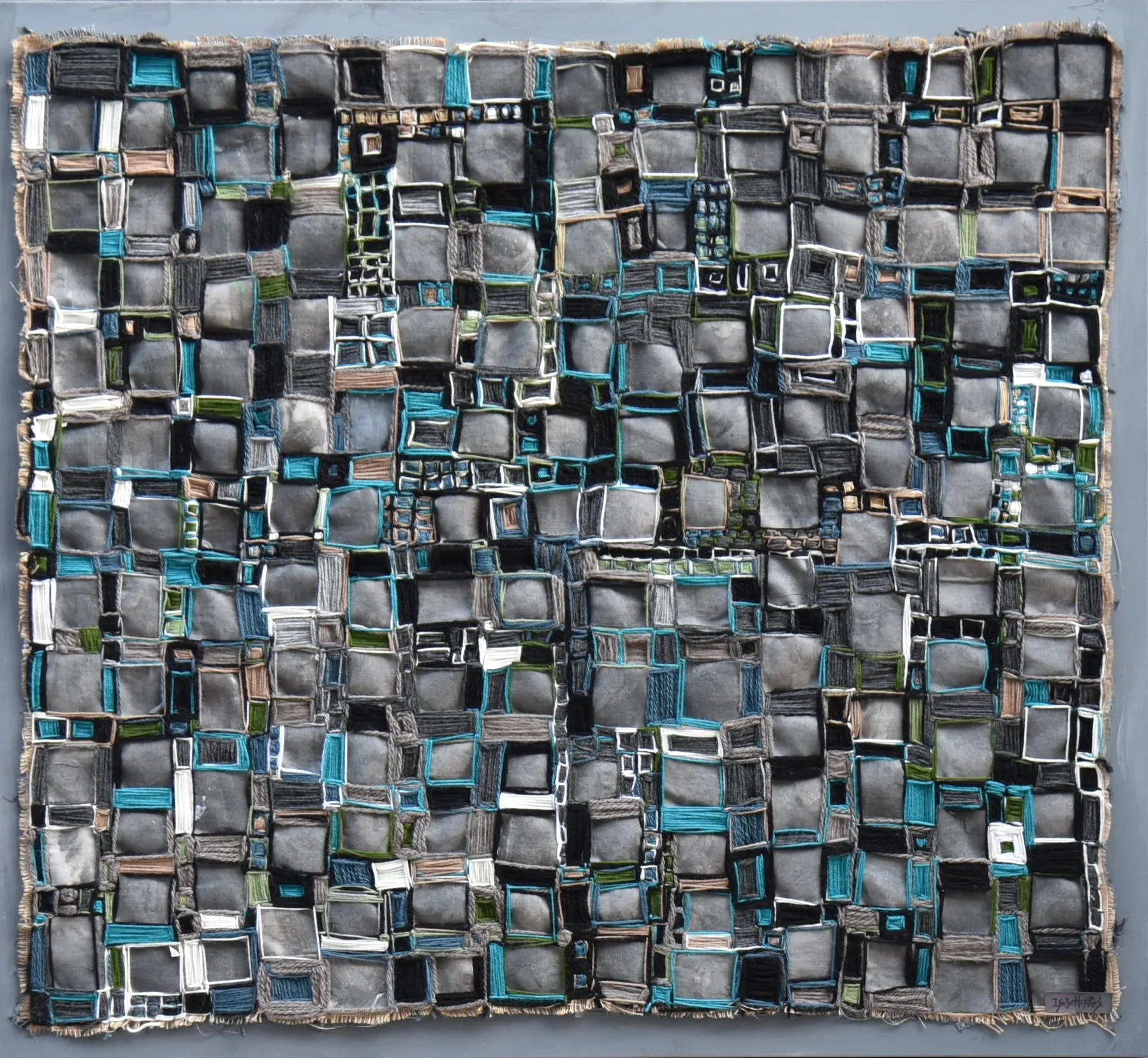 Untitled (280-07), Isabel Torres, 2024, Mixed media on canvas
