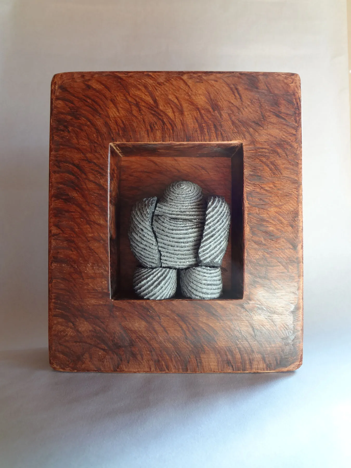 Matagi V, Shintaro Nakaoka, 2013, Granite and wood